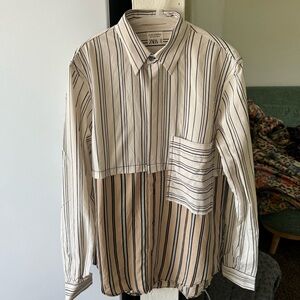 LIMITED EDITION CONTRASTING STRIPED SHIRT